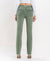 Mid Rise Ankel Bootcut Jean in Olive by Lovervet