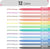 Mr. Pen 12-Pack Fast Dry Retractable Gel Pens