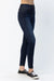 Make Me Stronger Navy Yoke Seam Skinny Judy Blue Jean