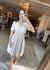 Grace'd Brushed Dress in Sand Beige