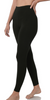 Premium Cotton Leggings in Black