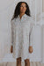Floral Button Shirt Dress
