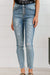 Judy Blue McKenzie Distressed Button Fly Skinny Jeans