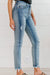 Judy Blue McKenzie Distressed Button Fly Skinny Jeans