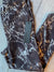 Silver Marble Swirl Mono B 4 Way Stretch Leggings