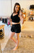 Start Today Lined Athletic Shorts in Black