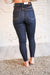Make Me Stronger Navy Yoke Seam Skinny Judy Blue Jean