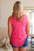Zenana Take me Back V-Neck Tank