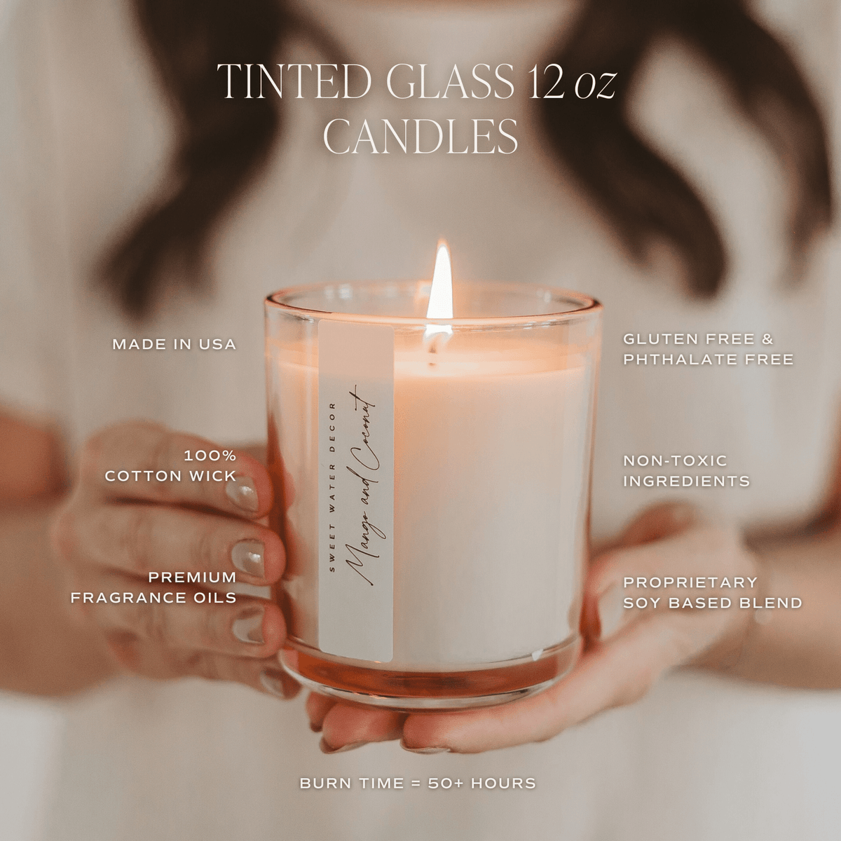 Pumpkin Spice 12 oz Soy Candle - Fall Decor & Gifts