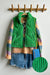 Zig-Zag Padded Corduroy Puffer Jacket - Multiple Colors