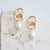 Pearl Infinity Earrings