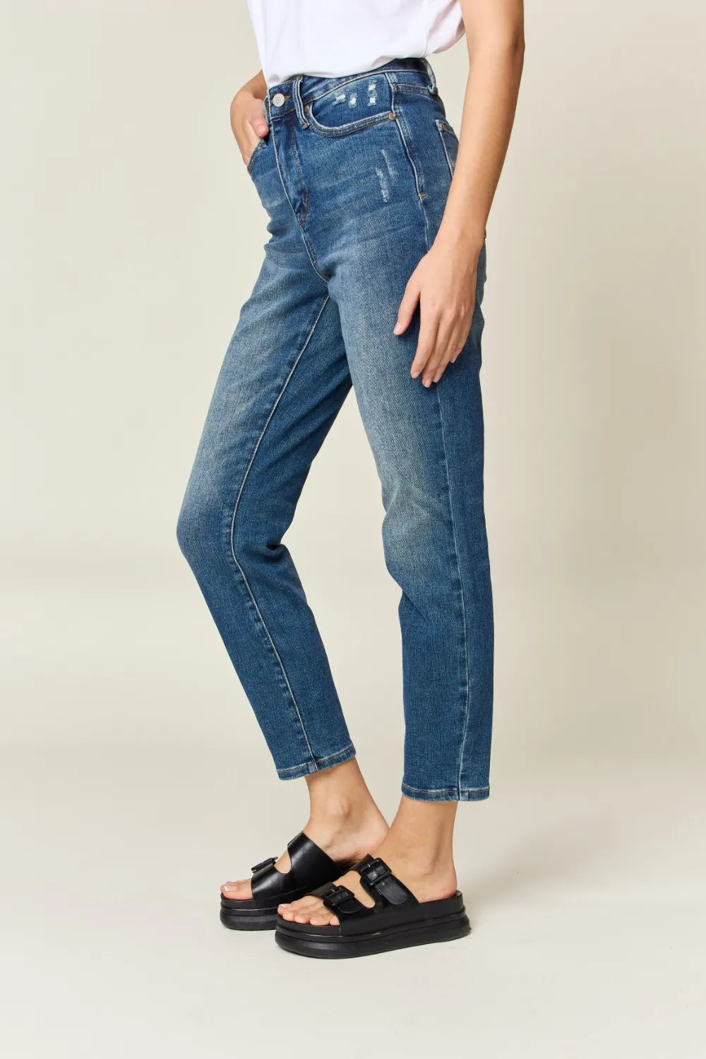 High Waist Tummy Control Slim Fit by Judy Blue