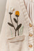 Flower Embroidered Knit Cardigan in Cream