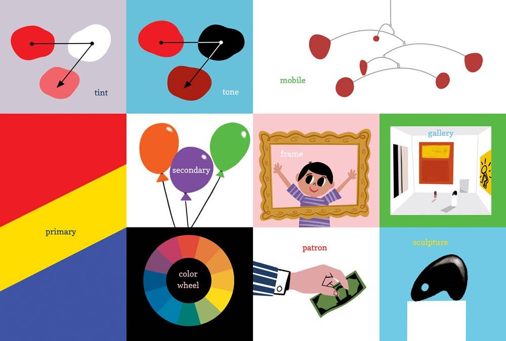 100 First Words for Little Artists