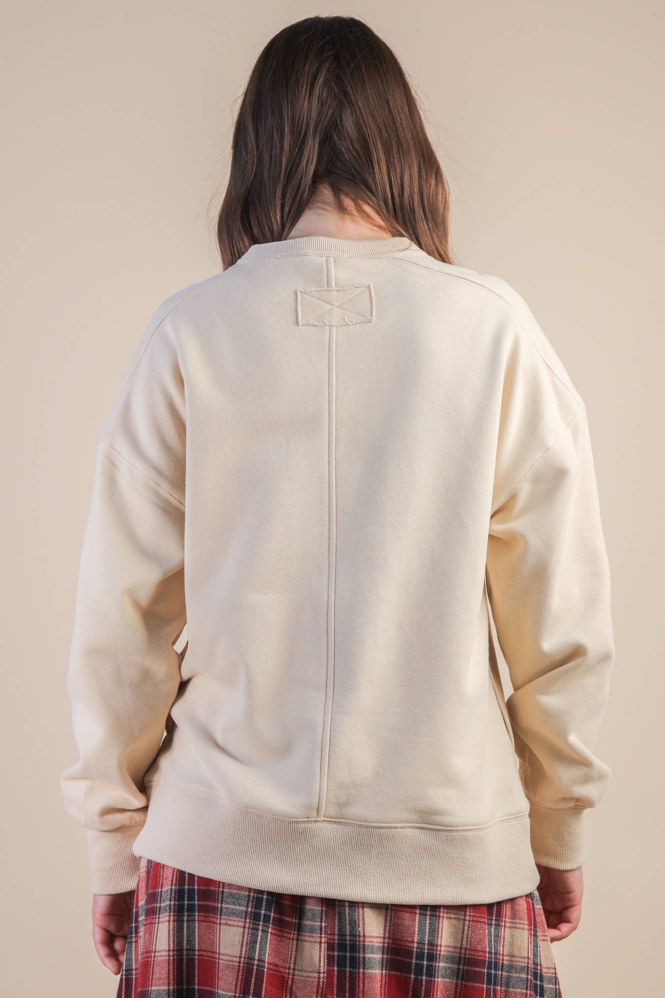 Oversized Casual Comfy Solid Knit Top