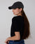 Your Favorite Short Sleeve V-Neck Basic Tee in Black