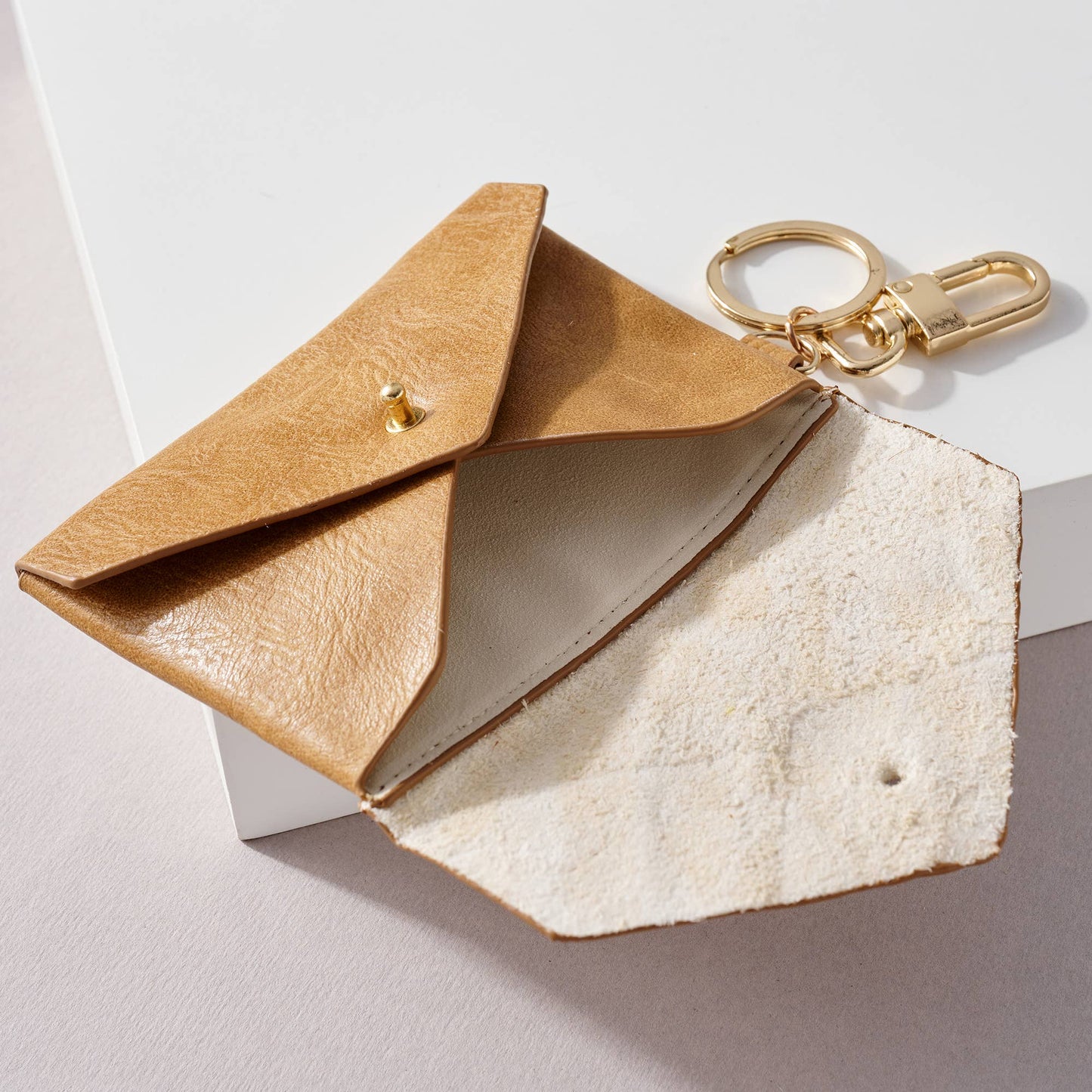 Animal Print Coin Purse Key Chain