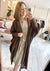 Cozy Knit Maxi Duster in Chocolate