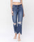 High Rise Relaxed Straight Denim by Lovervet