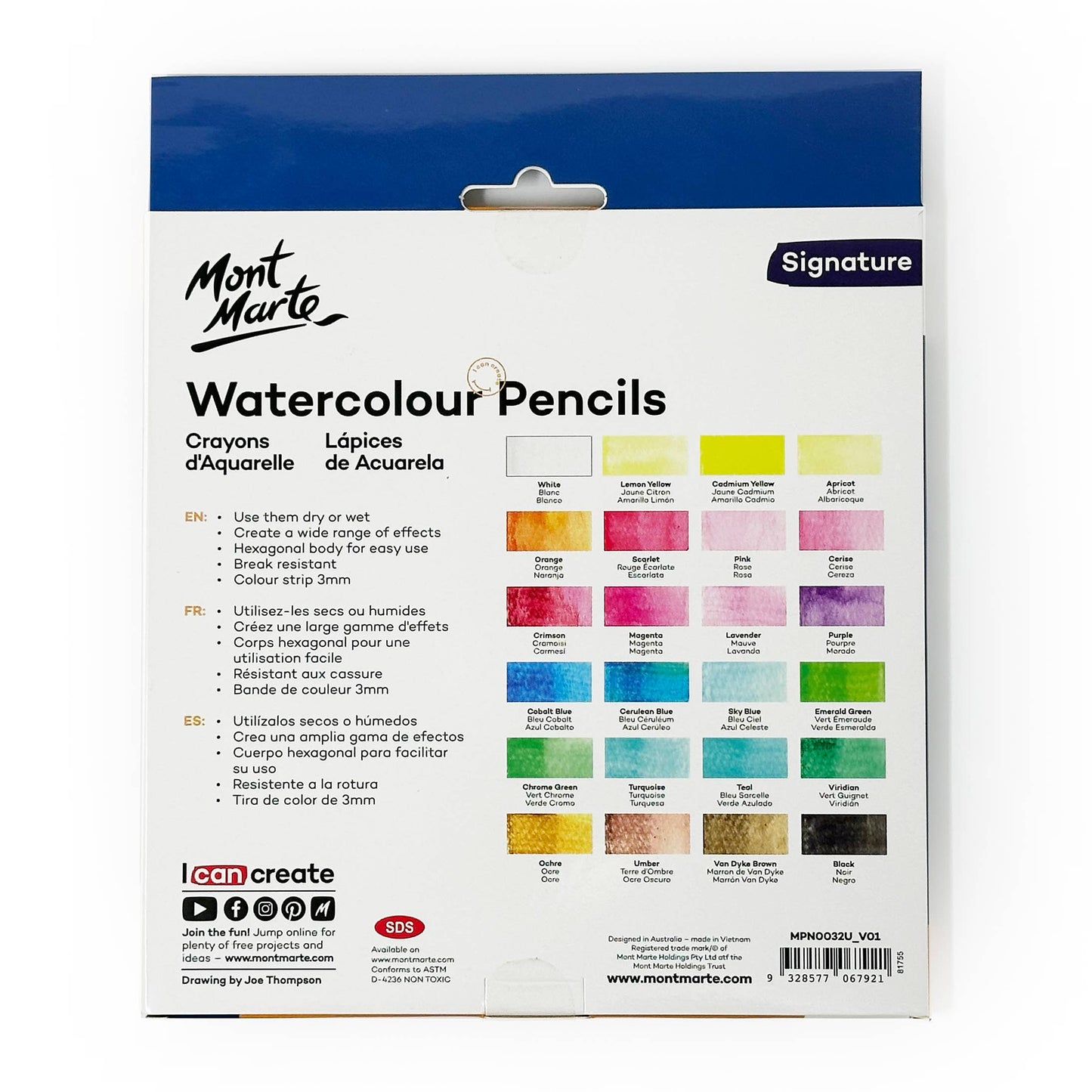 Watercolor Pencils Signature 24pc