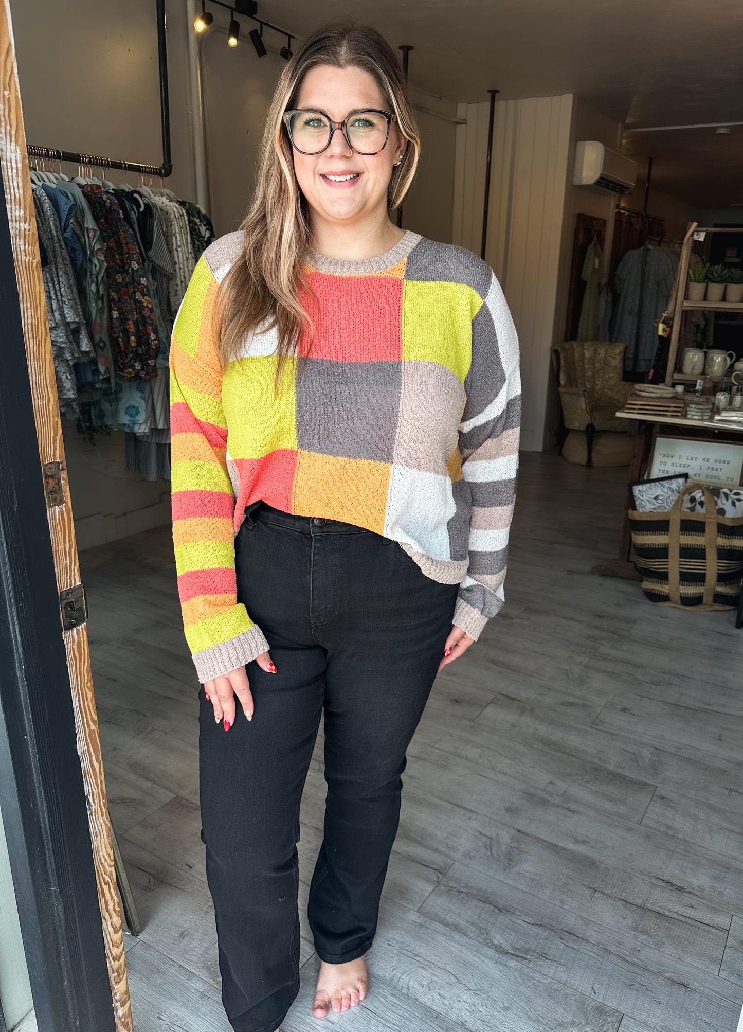 Bootcut jeans in Black by Lovevet