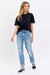 High Waist Patch Pocket Boyfriend Jean by Judy Blue