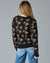 Gallery Sweater in Floral & Black