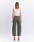 Super High Rise Elastic Waistband Barrel Jeans by Flying Monkey