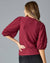 Adagio Top in Cabernet Red