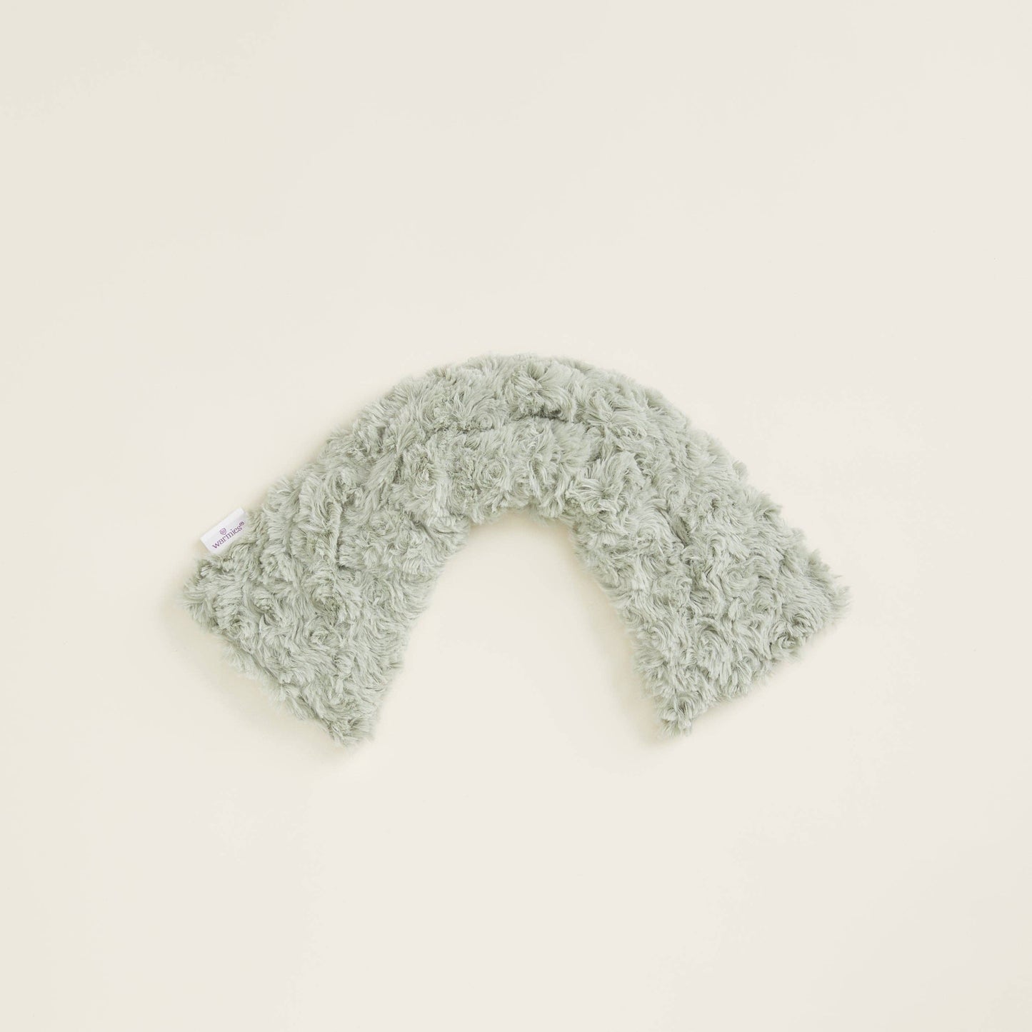 Curly Sage Green Warmies Neck Wrap
