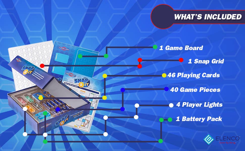 Snap Circuits® Snap-2-It Board Game