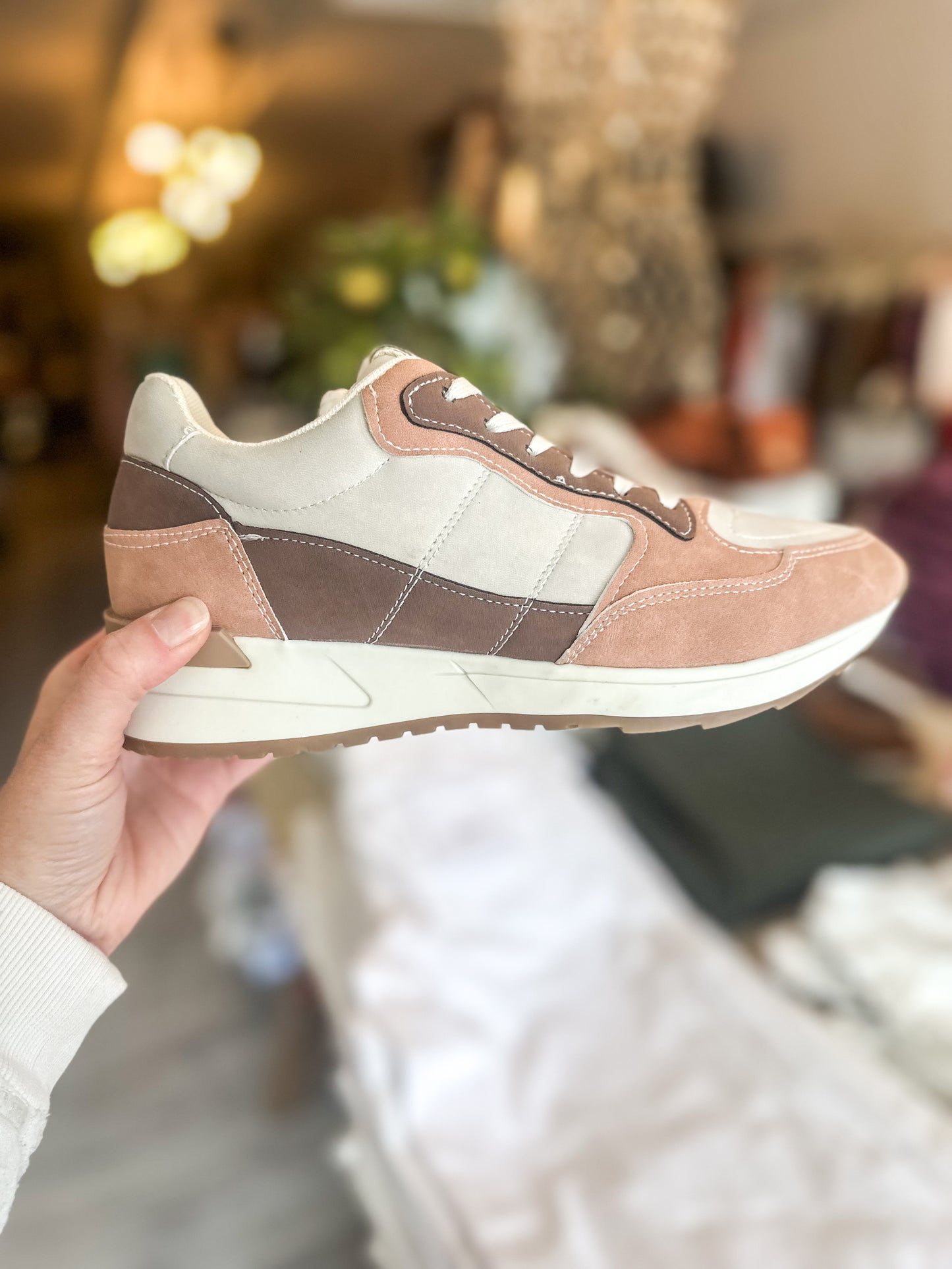 Outwoods Sneaker in Dusty Rose