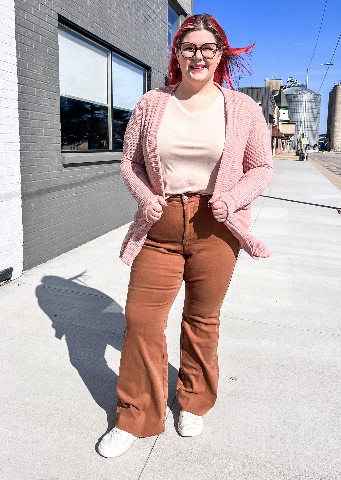 Tummy Control Boot Cut in Caramel by Judy Blue