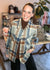 Plaid Shacket in Denim Blue & Caramel.
