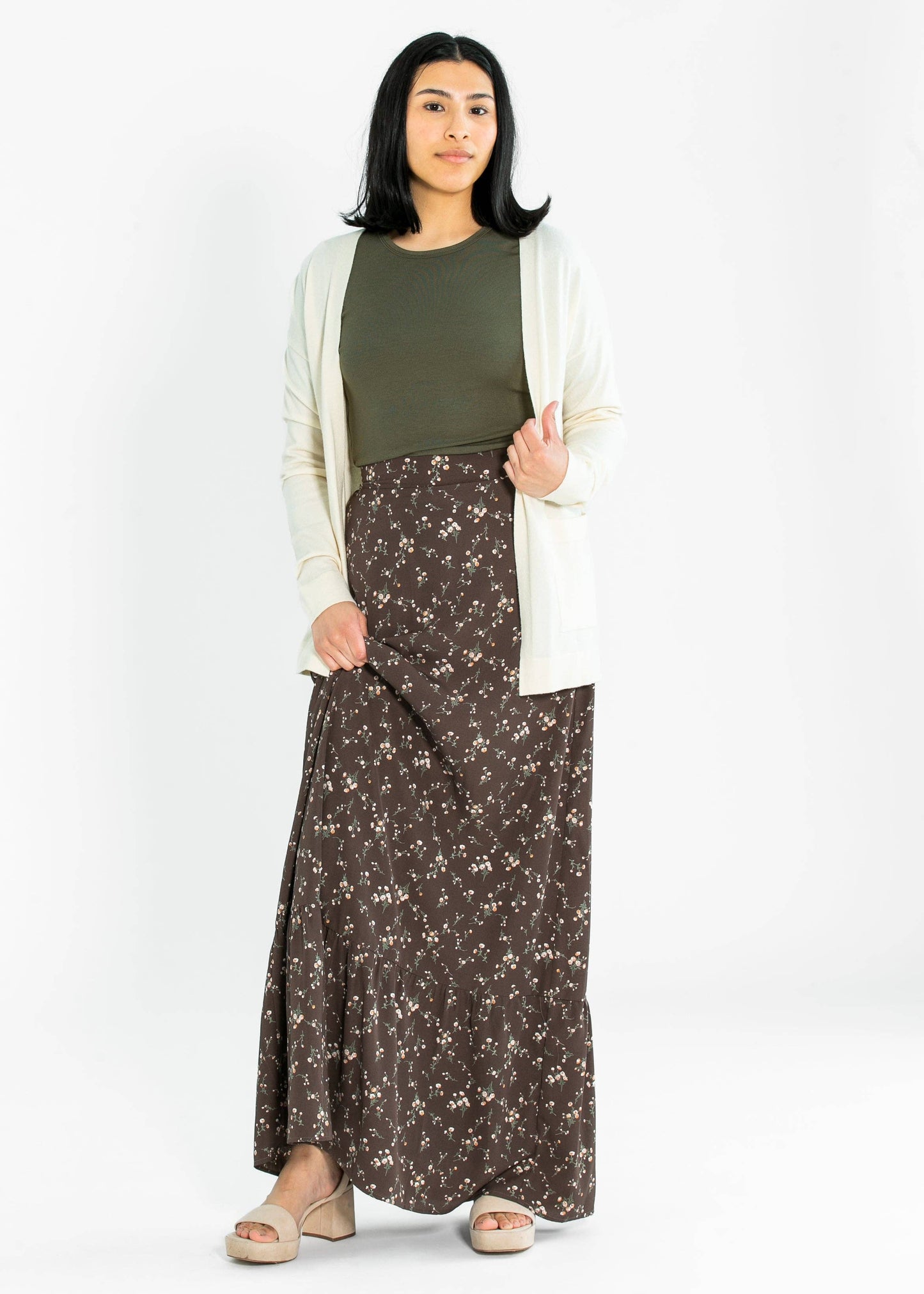 Womens Essential Soft Cardigan 27"