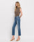 High Rise Crop Straight Denim by Lovervet