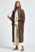 Cozy Knit Maxi Duster in Chocolate