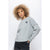 Heart Long Sleeve T-Shirt in Heather Grey