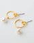 Pearl Gold Statement Earrings