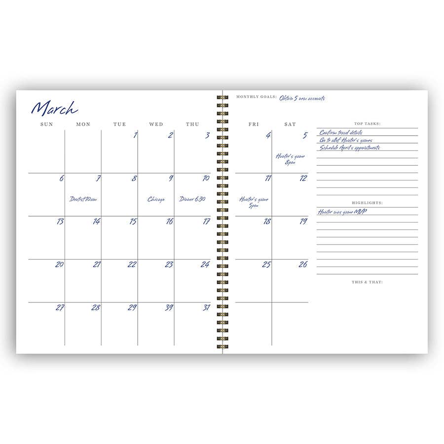 Undated Executive Weekly Planner