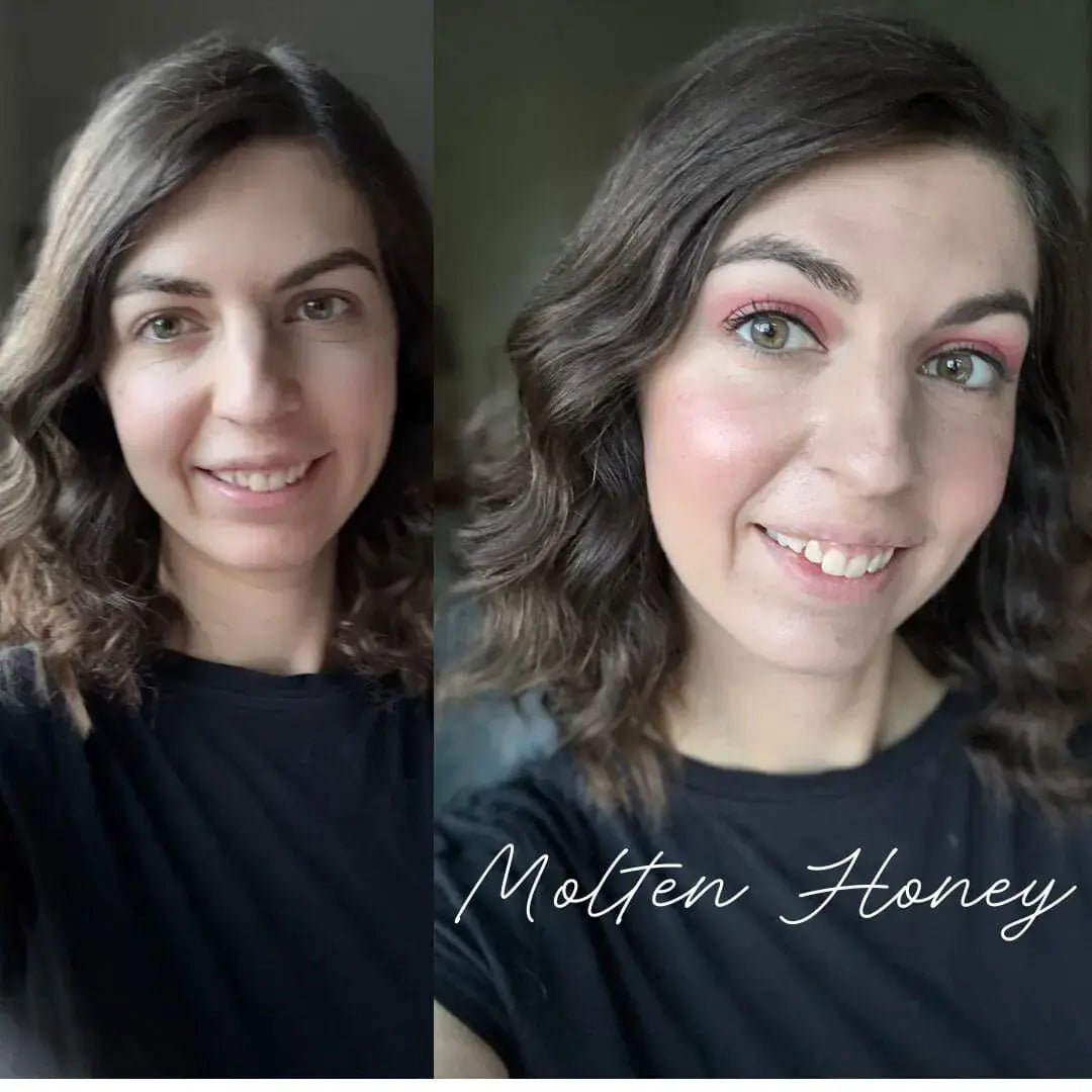 Shimmer Powder Pots: Eyes, Bronzer, Blush (Only 2 Ingredients)