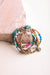 Teal Multi Stacked Suede Bracelet