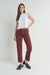 The Vintage Straight in Burgundy by Just Black