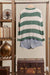 Color Block Sweater in Green