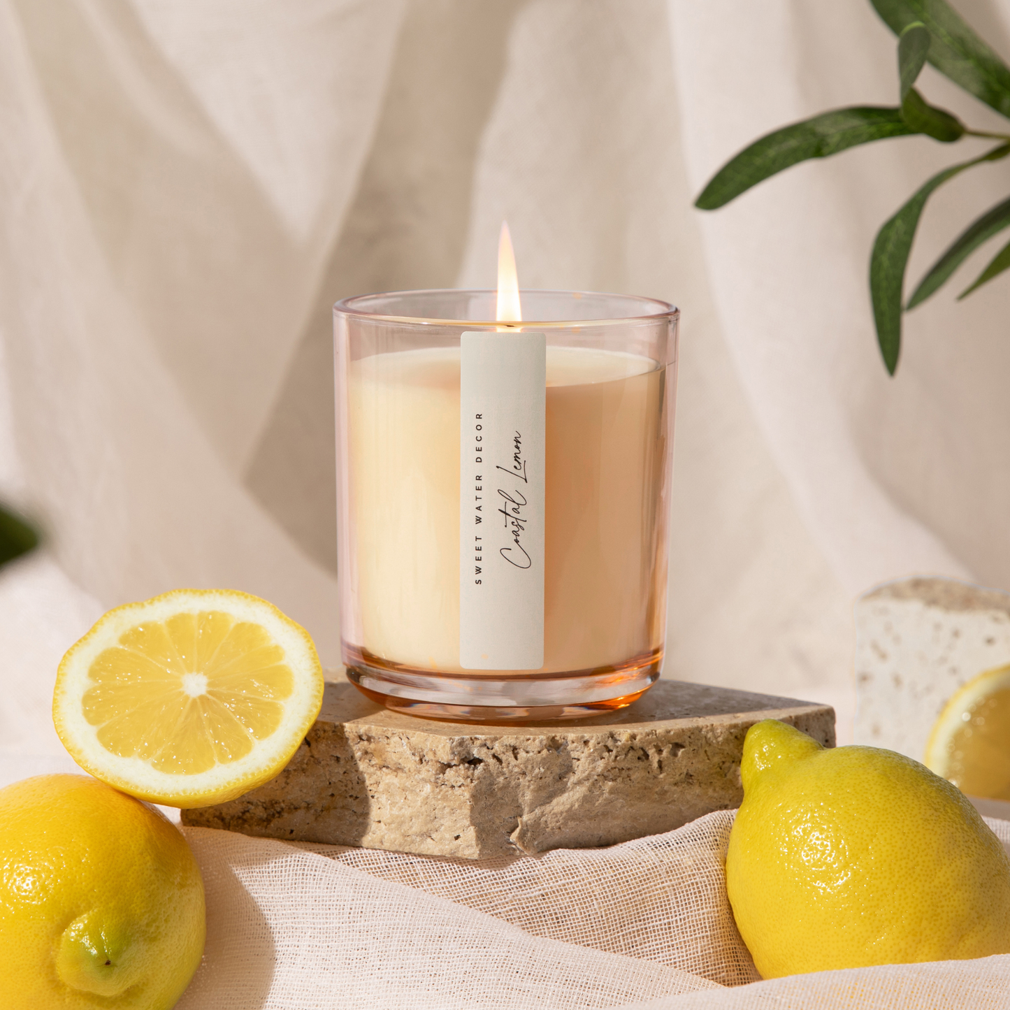 Coastal Lemon 12 oz Candle