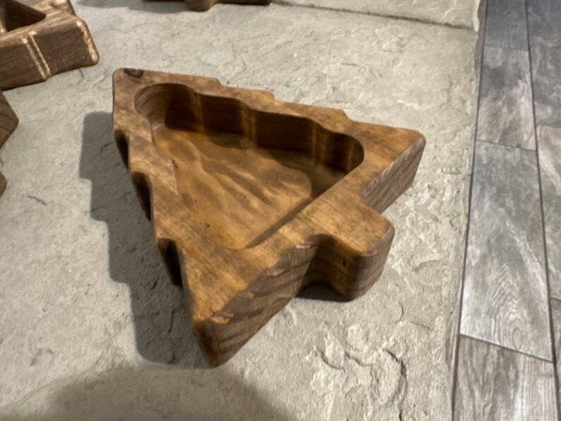 Hand Crafted Wooded Mini Tree Bowls