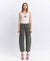 Super High Rise Elastic Waistband Barrel Jeans by Flying Monkey