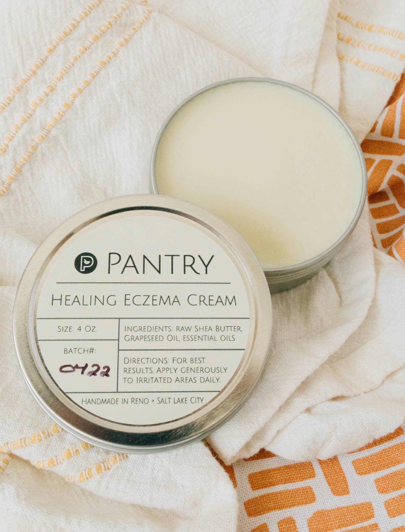 Healing Eczema Cream - Raw Shea Butter Skin Soothing Balm