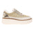 Sweet Sneaker in Gold & Tan