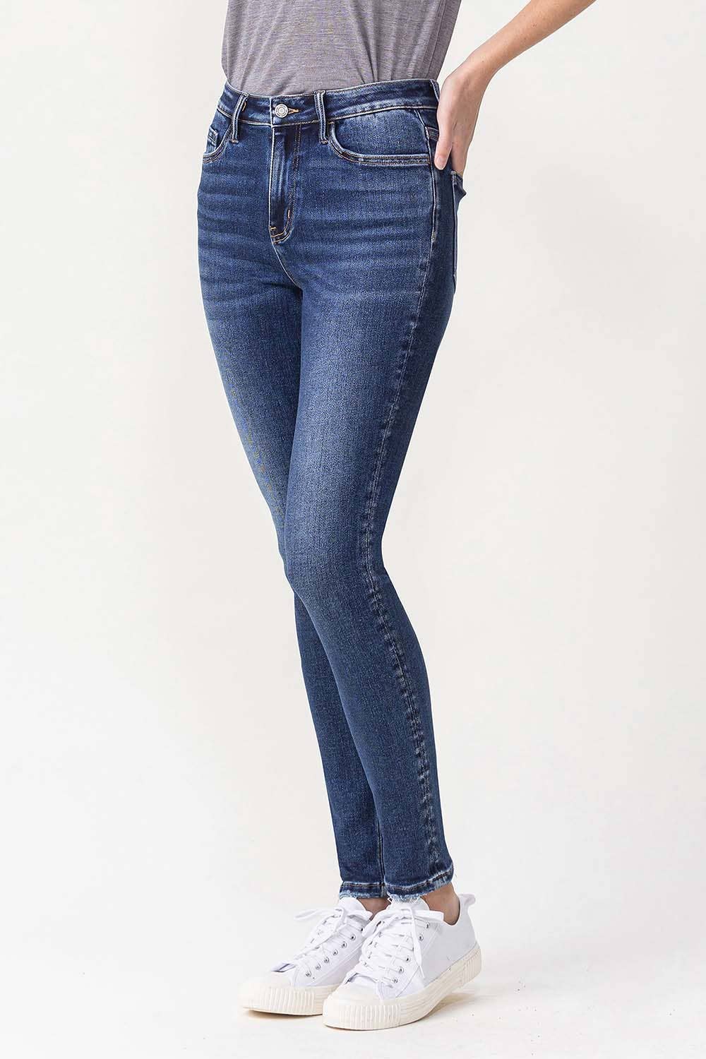 High Rise Ankle Skinny by Lovervet